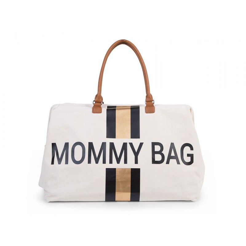 Mommy Bag Borsa Fasciatoio con Materassino in Camoscio e Dettagli Teddy  CHILDHOME - CH-CWMBBMR